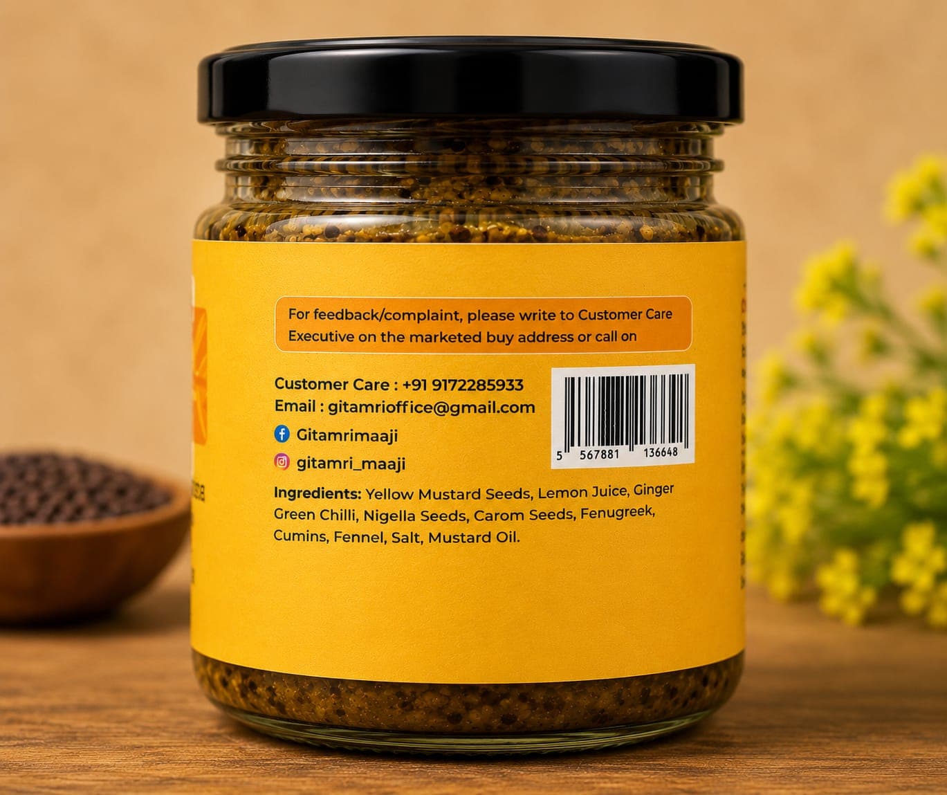 Mustard Chutney Pickle view 3